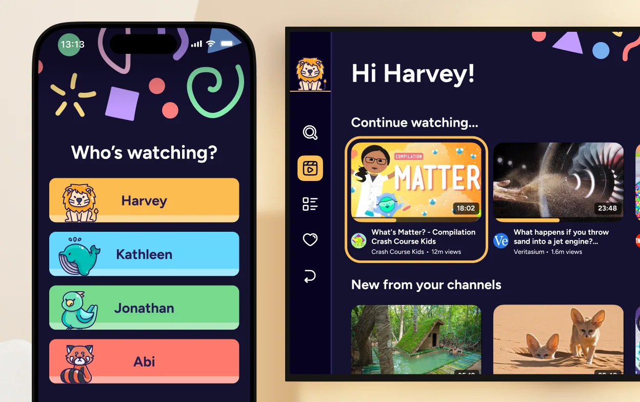 Making streaming safe for kids project preview
